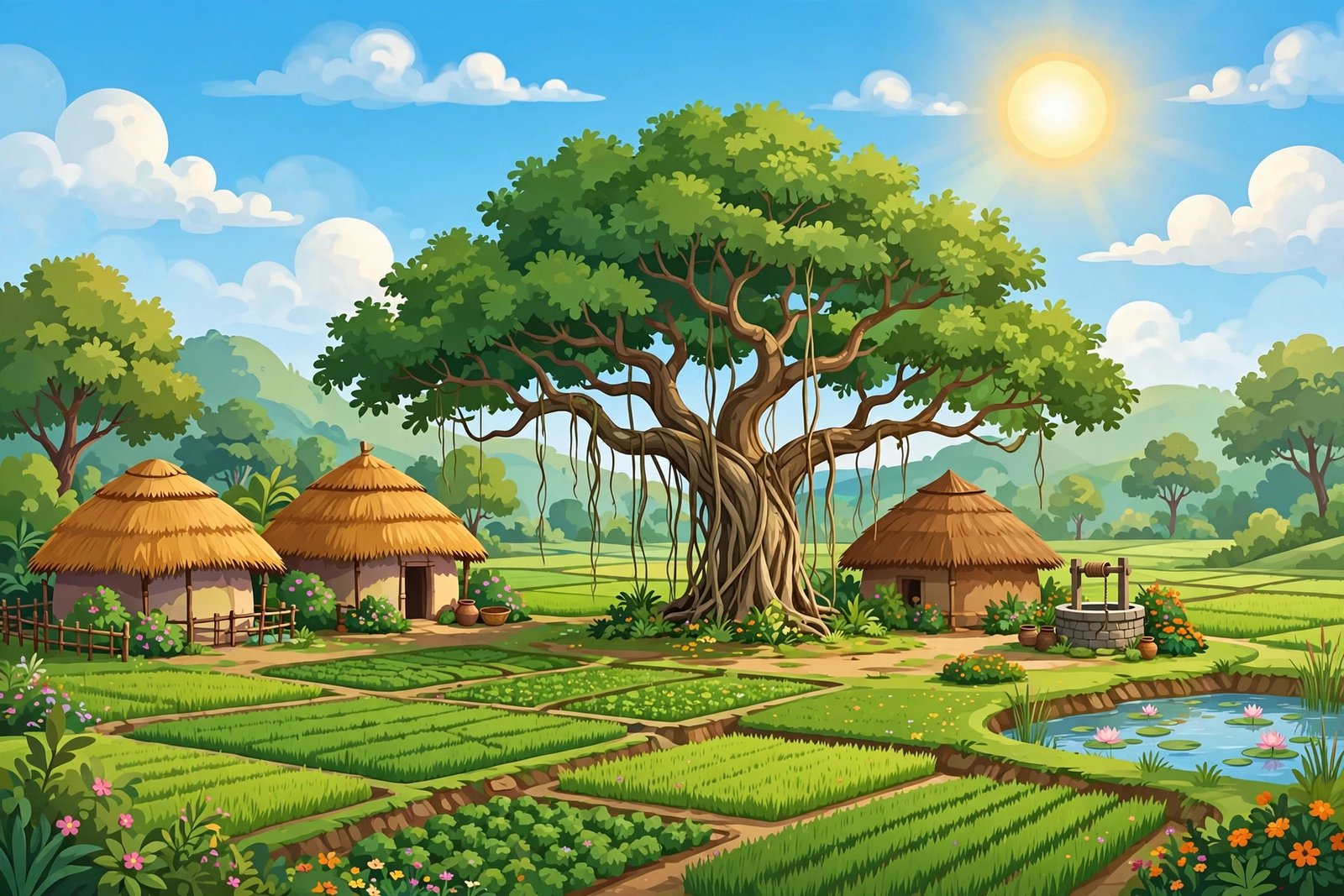 Village Backgrounds