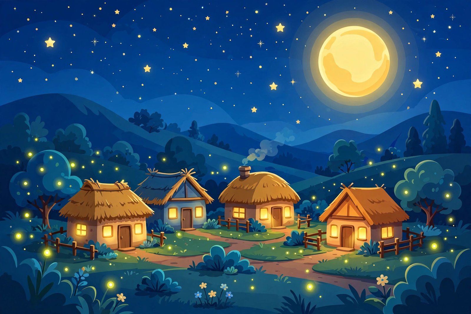 Night scene preview